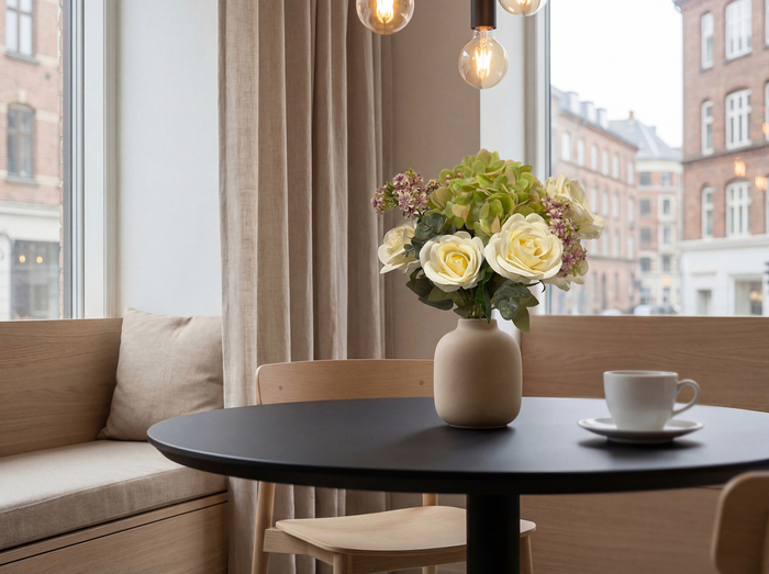 GREENIX kunstig blomsterbukett "Skagerak"